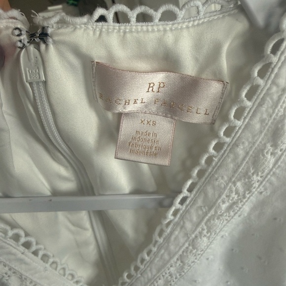 Rachel Parcell White Eyelet Tiered Dress - Picture 9 of 9